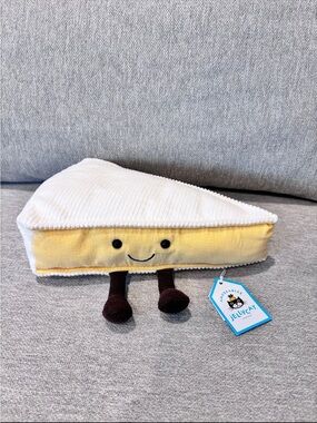 Jellycat cheese Amuseables Brie NWT